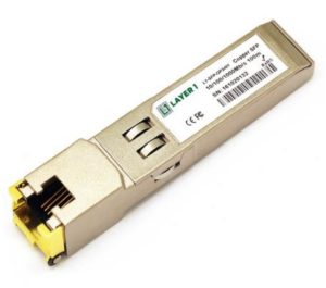 Layer 1 Commercial 1000Base-Tx RJ45 SFP, 100m Reach