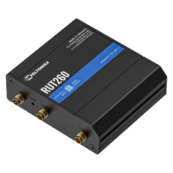 RUT260 4G (CAT 6) Industrial Router Kit - Image 2