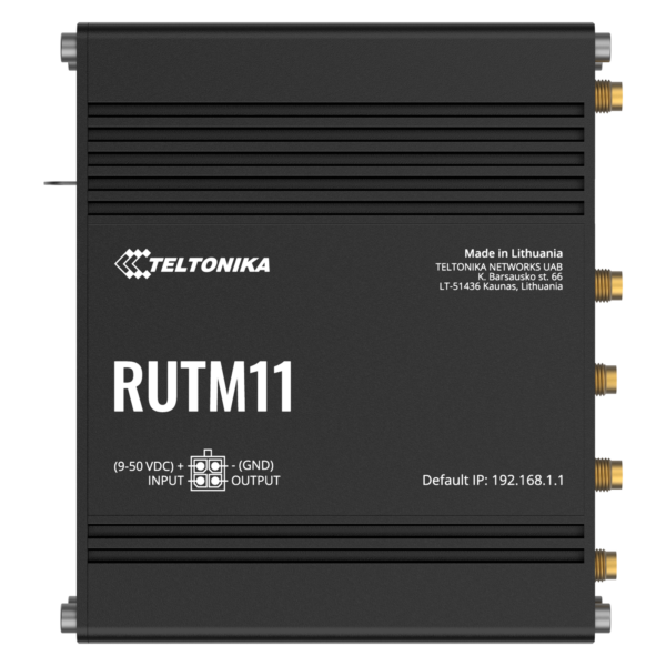 RUTM11 4G (CAT 6) Industrial Router