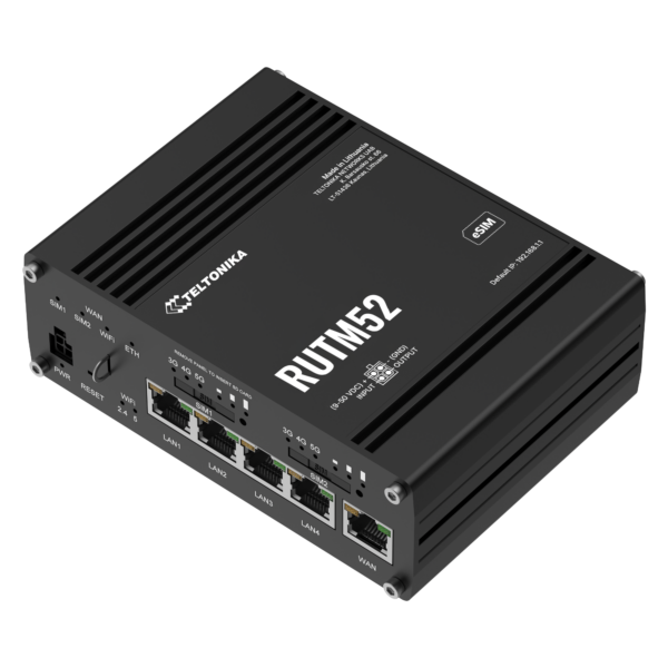 RUTM52 Dual 5G Industrial Router - Image 4