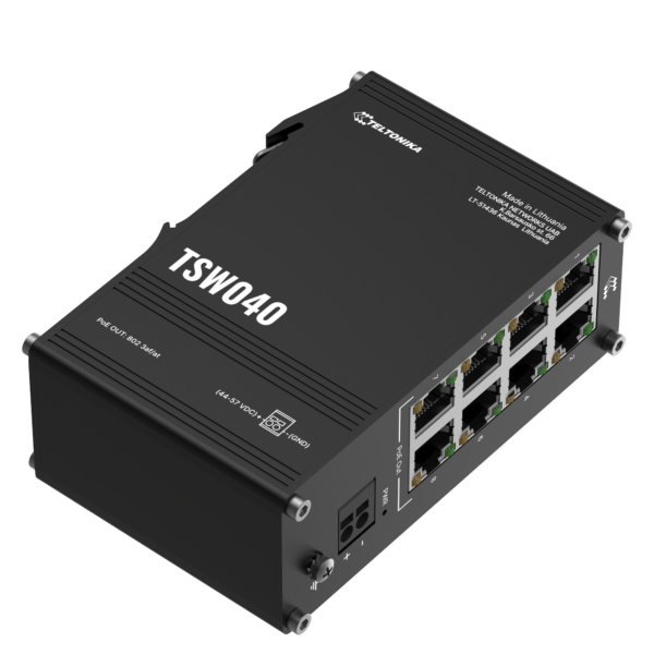 TSW040 Unmanaged 8 Port Ethernet Switch with PoE+ - Image 5