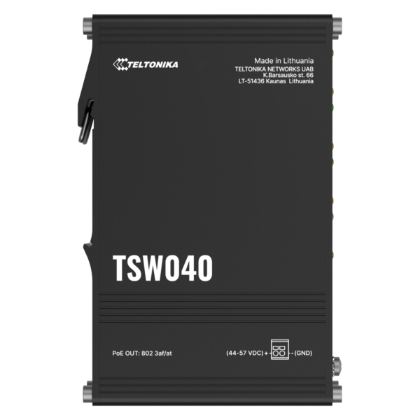 TSW040 Unmanaged 8 Port Ethernet Switch with PoE+