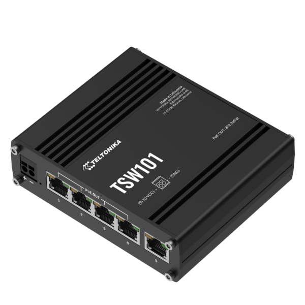 TSW101 Unmanaged 5 Port Switch (Automotive/Solar) - Image 2