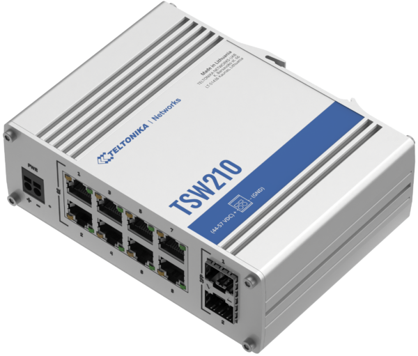 TSW210 Unmanaged Switch 8 Port GbE Switch with SFP - Image 5