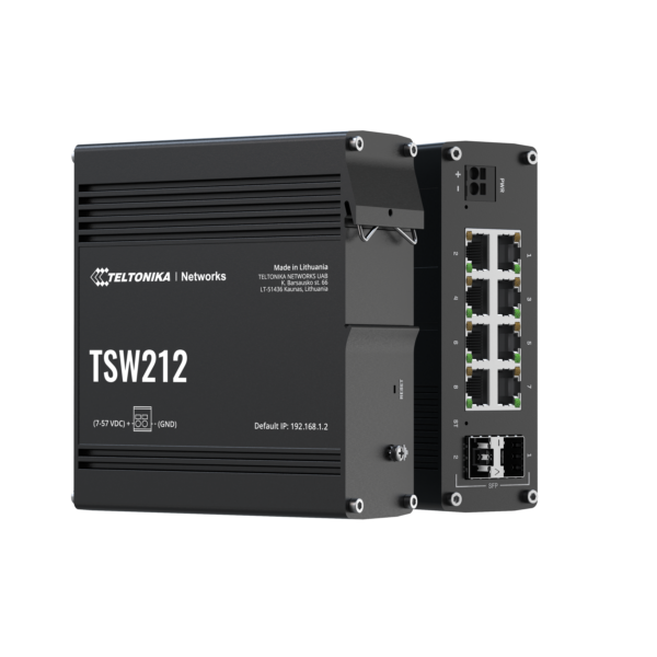 TSW212 Layer 2 Managed 8 Port GbE Switch with 2x SFP - Image 6