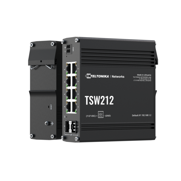 TSW212 Layer 2 Managed 8 Port GbE Switch with 2x SFP - Image 7