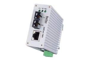 JetCon 1301-mw Industrial Ethernet to SC MM Fibre Converter