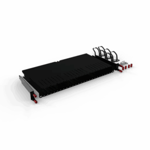 patchbox.one 24-Port Patch Panel with Retractable Cable Management System for 19" Racks