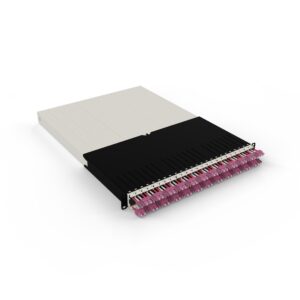 patchbox.one 24-Port Patch Panel with Retractable Cable Management System for 19" Racks ≤ 30RU