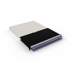 patchbox.one 24-Port Patch Panel with Retractable Cable Management System for 19" Racks ≤ 30RU