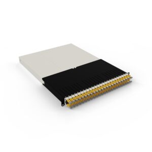 patchbox.one 24-Port Patch Panel with Retractable Cable Management System for 19" Racks ≤ 30RU