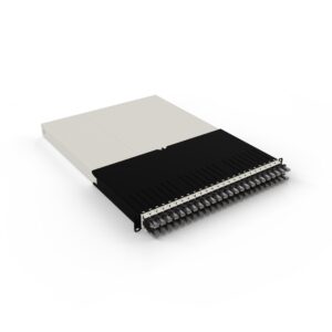patchbox.one 24-Port Patch Panel with Retractable Cable Management System for 19" Racks ≤ 30RU