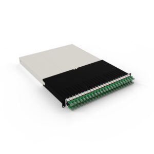patchbox.one 24-Port Patch Panel with Retractable Cable Management System for 19" Racks ≤ 30RU