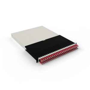 patchbox.one 24-Port Patch Panel with Retractable Cable Management System for 19" Racks ≤ 30RU