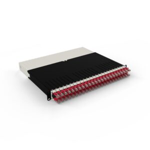 patchbox.one 24-Port Patch Panel with Retractable Cable Management System for 19" Racks ≤ 8RU