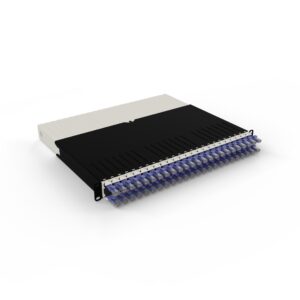 patchbox.one 24-Port Patch Panel with Retractable Cable Management System for 19" Racks ≤ 8RU