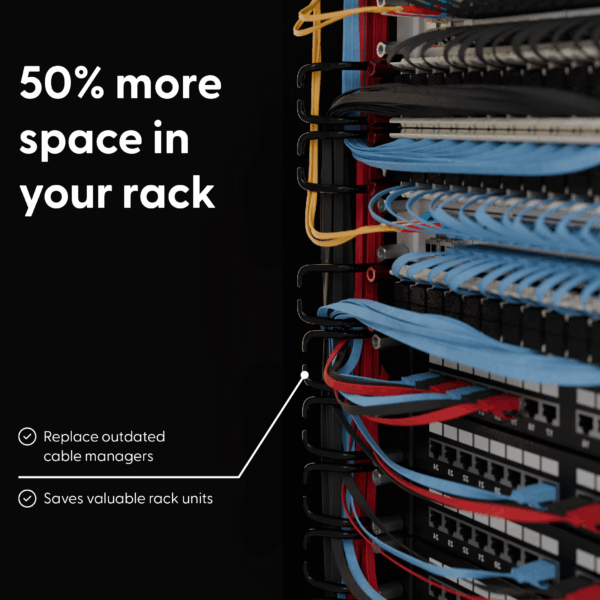patchbox.one 24-Port Patch Panel with Retractable Cable Management System for 19" Racks ≤ 30RU - Image 4