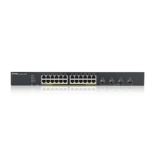 XGS1935-28HP 24-port GbE PoE+ Lite-L3 Smart Managed Switch with 4 10G uplink - Image 2