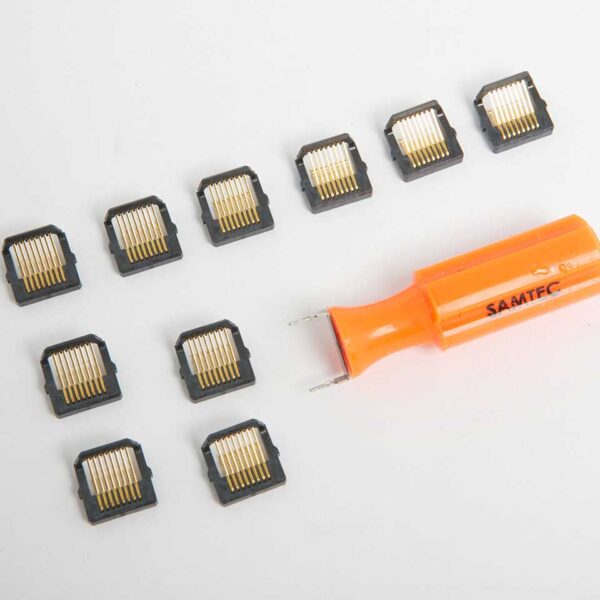 RJ45 inserts and tool