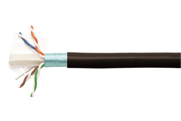 CommScope® 460158784 | CS41O BLK C6A 4/23 F/UTP RL 305M ANATEL