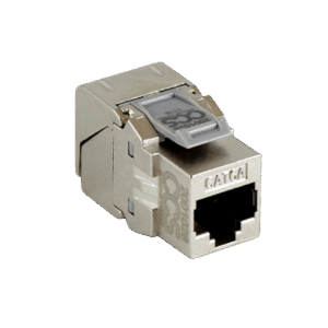CAT6A Easy Crimp Compact STP Outlet