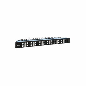 1RU 24 Port Keystone Patch Panel