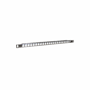 0.5RU 24 Port Keystone Patch Panel