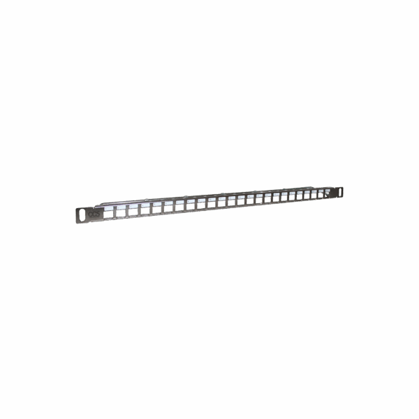 0.5RU 24 Port Keystone Patch Panel