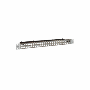 1RU 48 Port Keystone Patch Panel