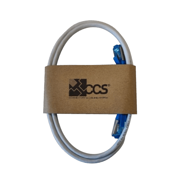 CAT6A S/FTP LSZH White - 1m - Image 2