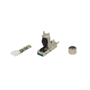 CAT6A Easy Crimp STP Field Termination Plug