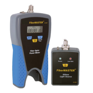 FiberMASTER MM/SM power meter with MM/SM light source