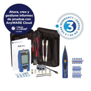Bundle - PoE Pro Bluetooth w/ AnyWARE Cloud + Amplifier Probe + Accessories + 3 Year Warranty