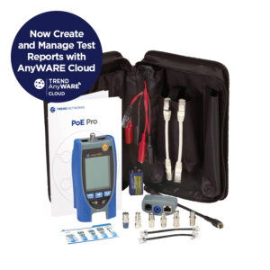 PoE Pro Bluetooth - Data Cable and PoE Tester with AnyWARE Cloud