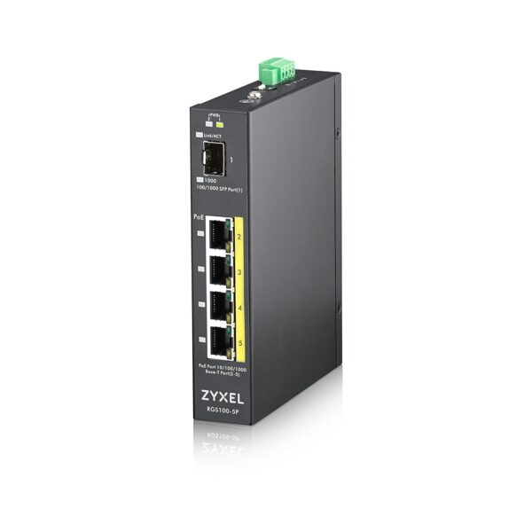 RGS100-5P Industrial Unmanaged GbE Switch - Image 2