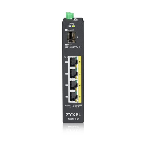 RGS100-5P Industrial Unmanaged GbE Switch - Image 4