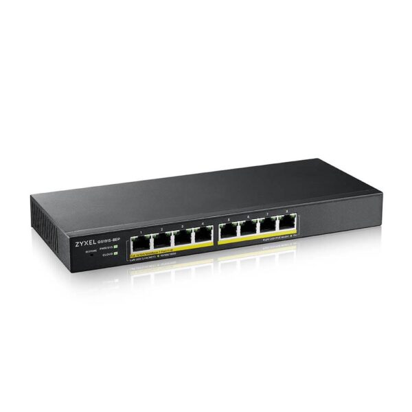 GS1915-8EP Smart-managed GbE PoE Switch