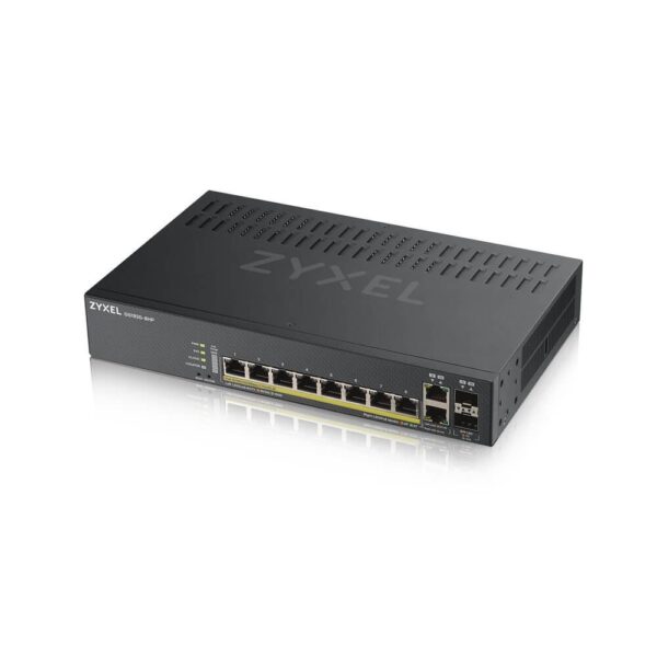 GS1920-8HPv2 Smart-managed GbE PoE Switch - Image 4