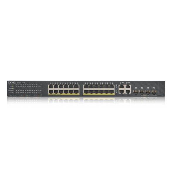 GS1920-24HPV2 Smart-managed GbE PoE Switch - Image 3