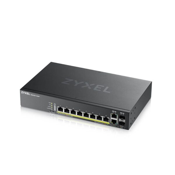 GS2220-10HP L2 Managed GbE PoE Switch - Image 3