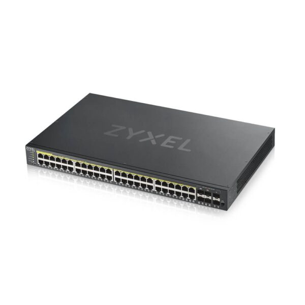 GS1920-48HPV2 Smart-managed GbE PoE Switch - Image 2