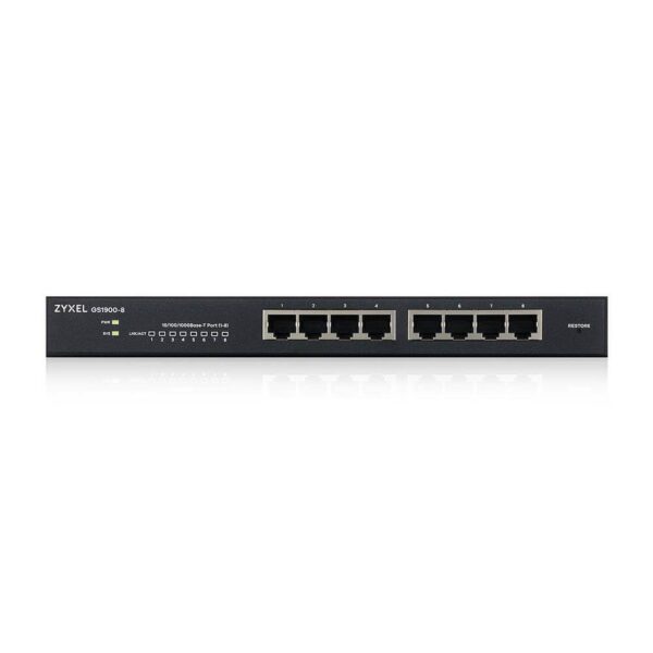 GS1900-8 Smart-managed GbE Switch - Image 2