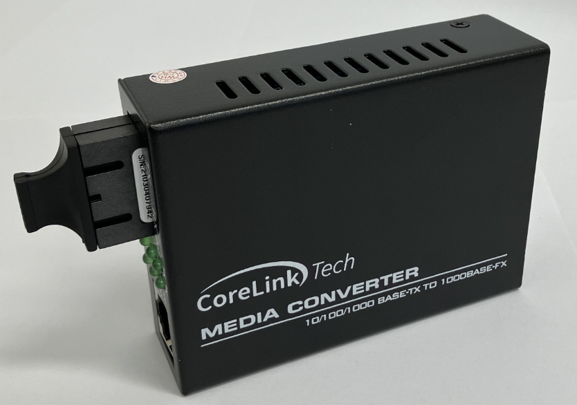 Corelink Media Converter - Fixed Optics LX