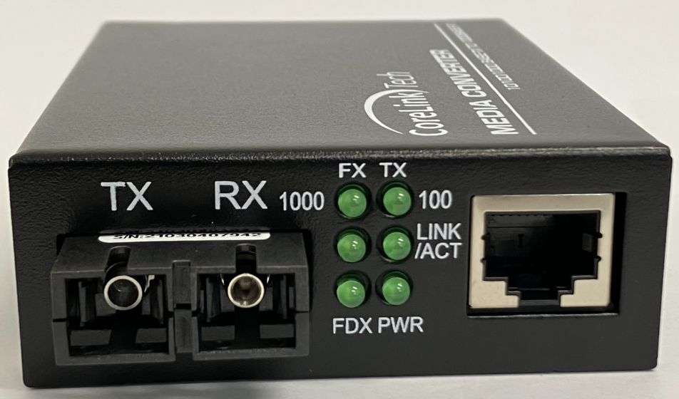 Corelink Media Converter - Fixed Optics LX - Image 2