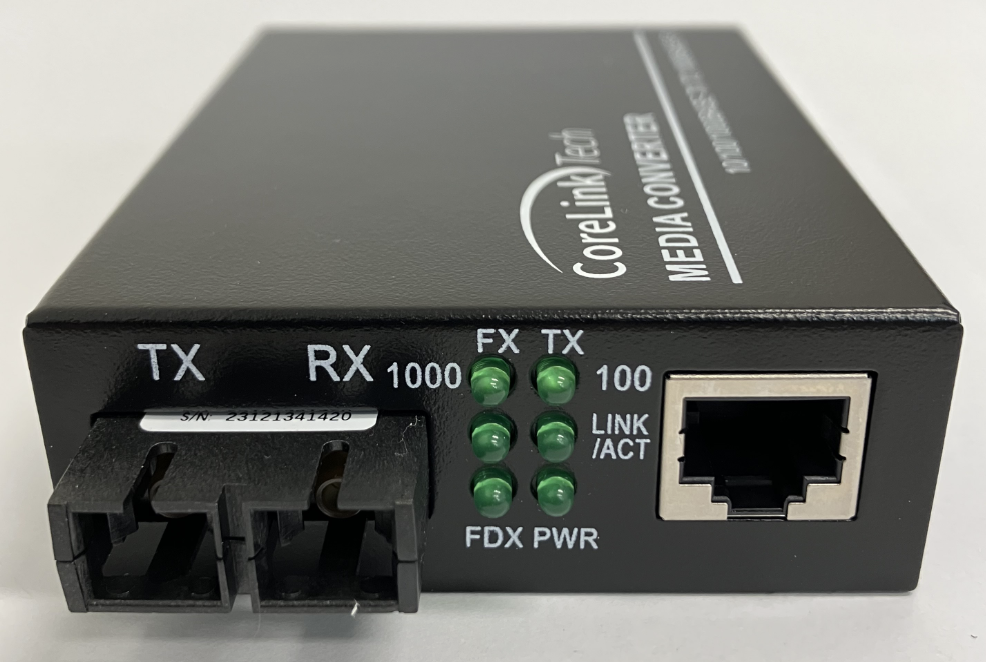 Corelink Media Converter - Fixed Optics SX - Image 2