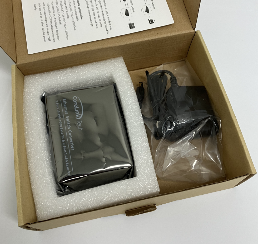 Corelink Media Converter - Fixed Optics SFP X2 - Image 5