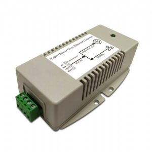 MIT-70G GbE PoE Injector, 24VDC->802.3at, -40~40°C
