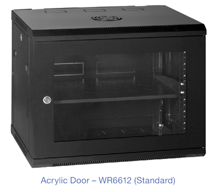 Racktech WR6612 Cabinet – 12RU 600W 600D - Image 4