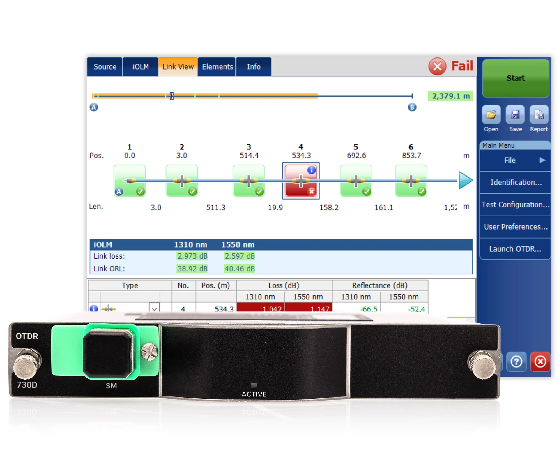 Exfo FTBx 730D PON FTTx/MDU OTDR