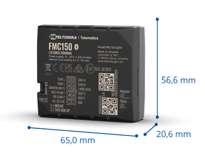 Teltonika FMC150 4G LTE Cat 1 GPS tracker with CAN - Image 3